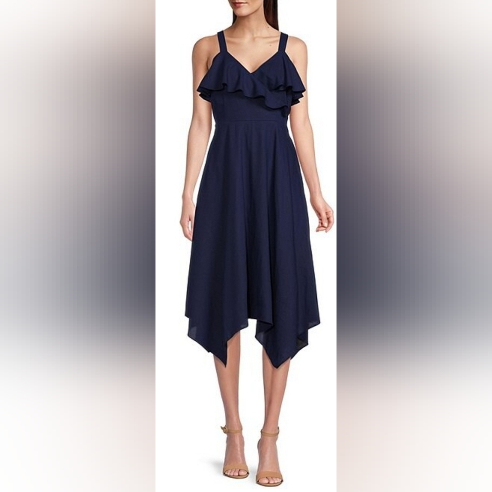 Gibson Latimer Blue Dress NWT